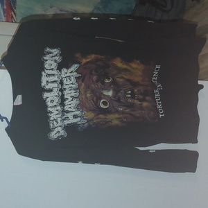 Demolition Hammer tortured existence long sleeve metal shirt